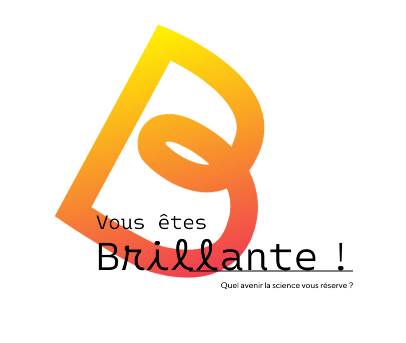 Capture d'écran de la page d'accueil de la plateforme Web dédiée à l'expérience "Brillantes"