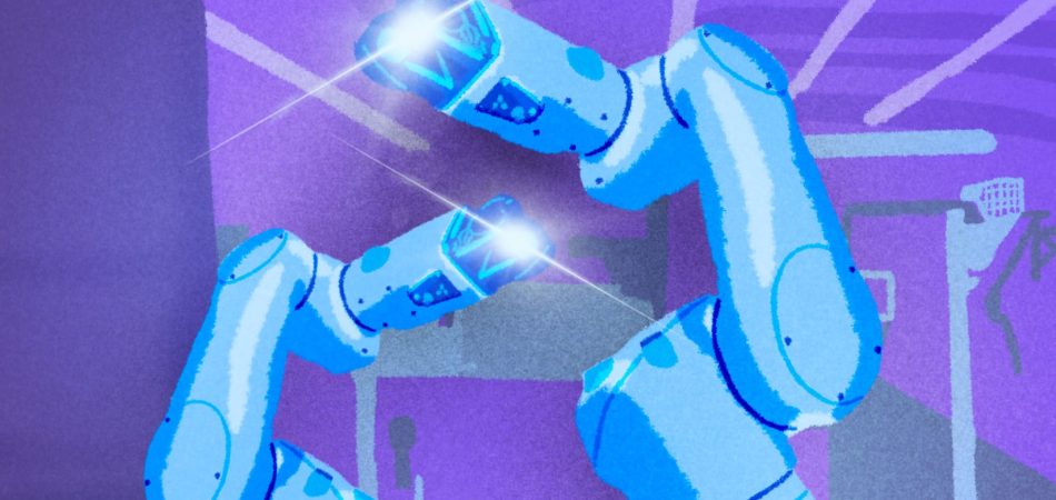 Factory of the future incl. robotics and non destructive testing